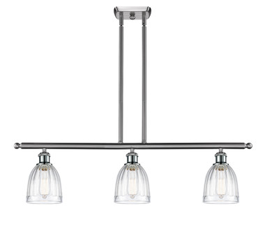 Linear/Island 3 Light Bar by Innovations ( 405 | 516-3I-SN-G442-LED Ballston ) 