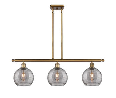 Linear/Island 3 Light Bar by Innovations ( 405 | 516-3I-BB-G1213-8SM Ballston ) 
