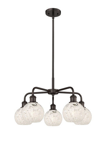 Mid. Chandeliers Glass Down by Innovations ( 405 | 516-5CR-OB-G1216-6WM Ballston ) 