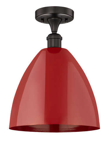 Semi-Flush Mts. Glass Down by Innovations ( 405 | 616-1F-OB-MBD-12-RD Edison ) 