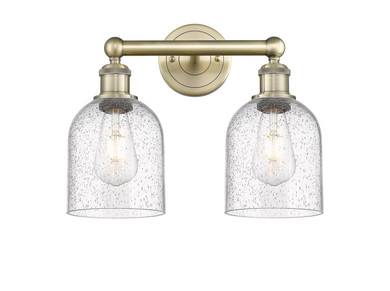 Bathroom Fixtures Two Lights by Innovations ( 405 | 616-2W-AB-G558-6SDY Edison ) 