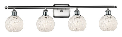 Bathroom Fixtures Four Lights by Innovations ( 405 | 516-4W-SN-G1216-6WM Ballston ) 