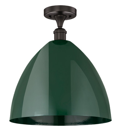 Semi-Flush Mts. Glass Down by Innovations ( 405 | 616-1F-OB-MBD-16-GR Edison ) 
