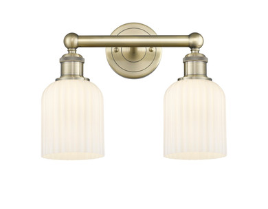 Bathroom Fixtures Two Lights by Innovations ( 405 | 616-2W-AB-G559-5GWH Edison ) 