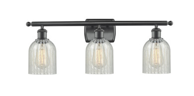 Bathroom Fixtures Three Lights by Innovations ( 405 | 516-3W-BK-G2511-LED Ballston ) 