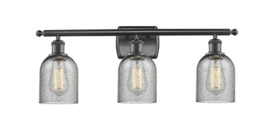 Bathroom Fixtures Three Lights by Innovations ( 405 | 516-3W-BK-G257 Ballston ) 