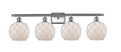 Bathroom Fixtures Four Lights by Innovations ( 405 | 516-4W-SN-G121-8RW Ballston ) 