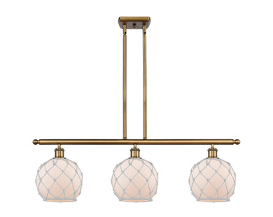 Linear/Island 3 Light Bar by Innovations ( 405 | 516-3I-BB-G121-8RW-LED Ballston ) 