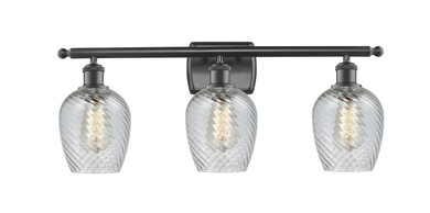 Bathroom Fixtures Three Lights by Innovations ( 405 | 516-3W-BK-G292-LED Ballston ) 
