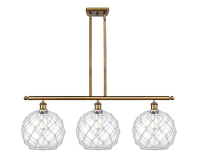 Linear/Island 3 Light Bar by Innovations ( 405 | 516-3I-BB-G122-10RW Ballston ) 