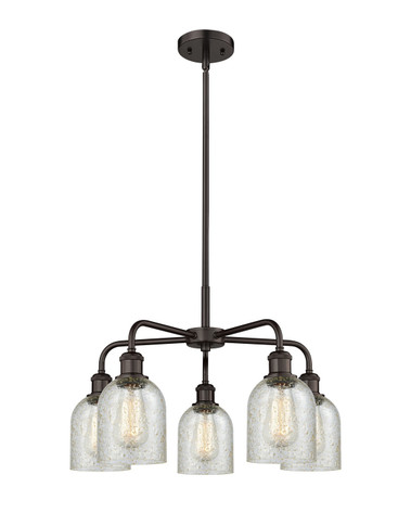 Mid. Chandeliers Glass Down by Innovations ( 405 | 516-5CR-OB-G259 Ballston ) 