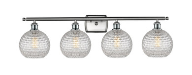 Bathroom Fixtures Four Lights by Innovations ( 405 | 516-4W-SN-G122C-8CL Ballston ) 