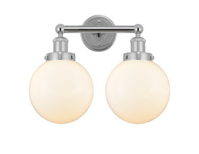 Bathroom Fixtures Two Lights by Innovations ( 405 | 616-2W-PC-G201-8 Edison ) 