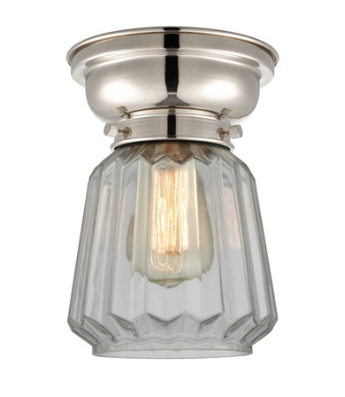 Flush Mounts Glass Down by Innovations ( 405 | 623-1F-PN-G142 Franklin Restoration ) 
