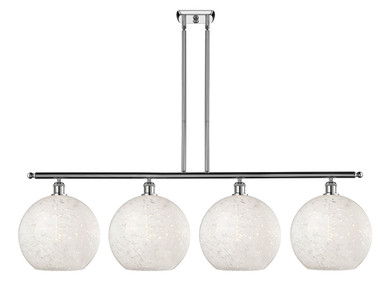 Linear/Island 4 Light + by Innovations ( 405 | 516-4I-PC-G1216-12WM Ballston ) 