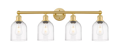 Bathroom Fixtures Four Lights by Innovations ( 405 | 616-4W-SG-G558-6CL Edison ) 