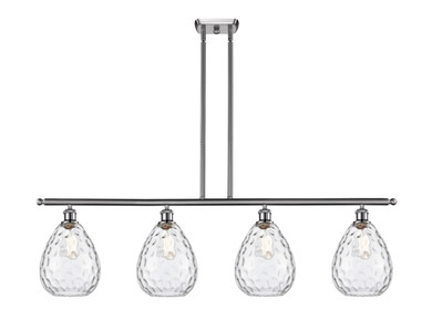 Linear/Island 4 Light + by Innovations ( 405 | 516-4I-SN-G372-LED Ballston ) 