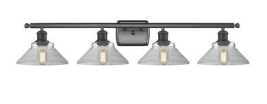 Bathroom Fixtures Four Lights by Innovations ( 405 | 516-4W-BK-G132 Ballston ) 