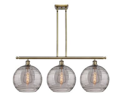Linear/Island 3 Light Bar by Innovations ( 405 | 516-3I-AB-G1213-12SM Ballston ) 