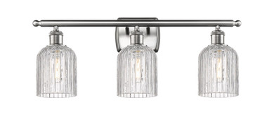 Bathroom Fixtures Three Lights by Innovations ( 405 | 516-3W-SN-G559-5CL Ballston ) 