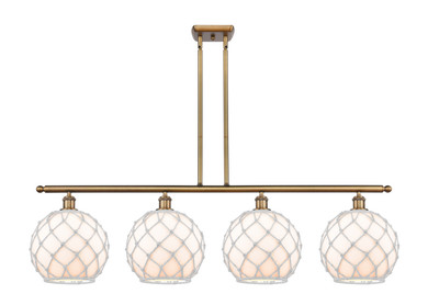 Linear/Island 4 Light + by Innovations ( 405 | 516-4I-BB-G121-10RW Ballston ) 