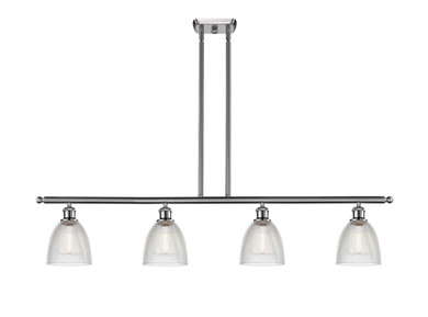 Linear/Island 4 Light + by Innovations ( 405 | 516-4I-SN-G382-LED Ballston ) 