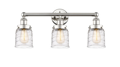 Bathroom Fixtures Three Lights by Innovations ( 405 | 616-3W-PN-G513 Edison ) 
