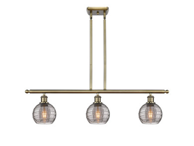 Linear/Island 3 Light Bar by Innovations ( 405 | 516-3I-AB-G1213-6SM Ballston ) 