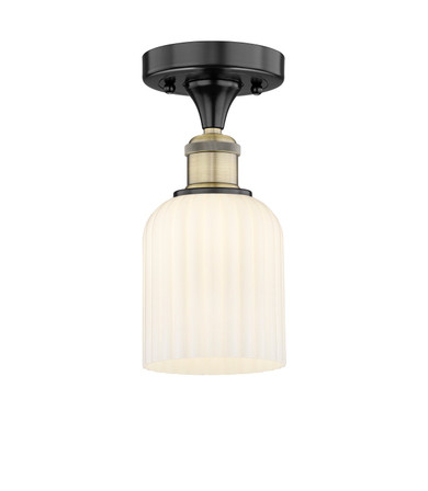 Semi-Flush Mts. Glass Down by Innovations ( 405 | 616-1F-BAB-G559-5GWH Edison ) 