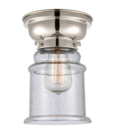 Flush Mounts Glass Down by Innovations ( 405 | 623-1F-PN-G184 Franklin Restoration ) 