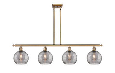 Linear/Island 4 Light + by Innovations ( 405 | 516-4I-BB-G1213-8SM Ballston ) 