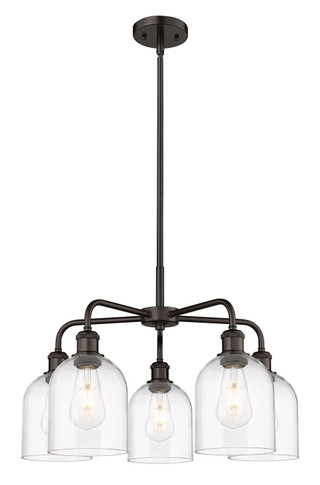 Mid. Chandeliers Glass Down by Innovations ( 405 | 516-5CR-OB-G558-6CL Ballston ) 