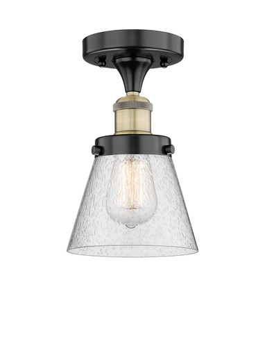 Semi-Flush Mts. Glass Down by Innovations ( 405 | 616-1F-BAB-G64 Edison ) 