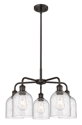 Mid. Chandeliers Glass Down by Innovations ( 405 | 516-5CR-OB-G558-6SDY Ballston ) 