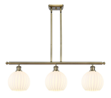 Linear/Island 3 Light Bar by Innovations ( 405 | 516-3I-AB-G1217-8WV Ballston ) 