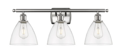 Bathroom Fixtures Three Lights by Innovations ( 405 | 516-3W-SN-GBD-752 Ballston ) 