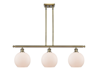 Linear/Island 3 Light Bar by Innovations ( 405 | 516-3I-AB-G121-8-LED Ballston ) 