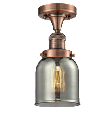 Semi-Flush Mts. Glass Down by Innovations ( 405 | 517-1CH-AC-G53-LED Franklin Restoration ) 