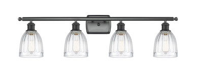 Bathroom Fixtures Four Lights by Innovations ( 405 | 516-4W-BK-G442 Ballston ) 