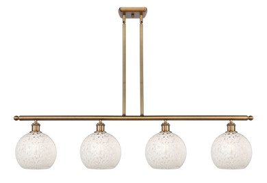 Linear/Island 4 Light + by Innovations ( 405 | 516-4I-BB-G1216-8WM Ballston ) 
