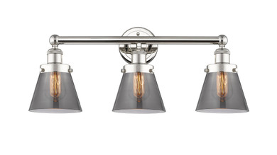 Bathroom Fixtures Three Lights by Innovations ( 405 | 616-3W-PN-G63 Edison ) 