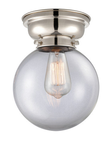 Flush Mounts Glass Down by Innovations ( 405 | 623-1F-PN-G202-8-LED Franklin Restoration ) 