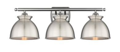 Bathroom Fixtures Three Lights by Innovations ( 405 | 516-3W-SN-M14-SN Ballston ) 