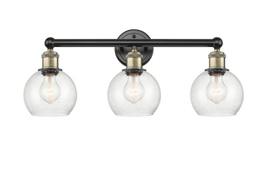 Bathroom Fixtures Three Lights by Innovations ( 405 | 616-3W-BAB-G124-6 Edison ) 