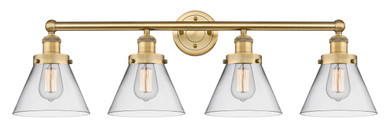 Bathroom Fixtures Four Lights by Innovations ( 405 | 616-4W-BB-G42 Edison ) 