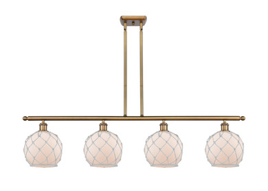 Linear/Island 4 Light + by Innovations ( 405 | 516-4I-BB-G121-8RW Ballston ) 
