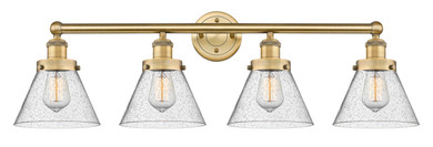 Bathroom Fixtures Four Lights by Innovations ( 405 | 616-4W-BB-G44 Edison ) 