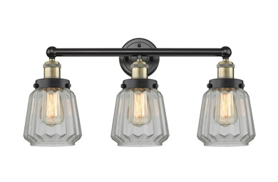 Bathroom Fixtures Three Lights by Innovations ( 405 | 616-3W-BAB-G142 Edison ) 