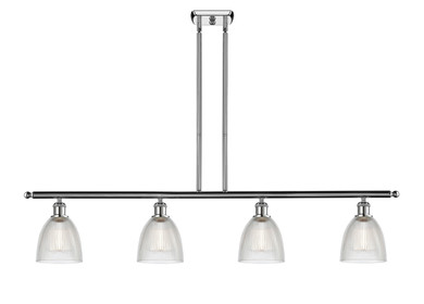 Linear/Island 4 Light + by Innovations ( 405 | 516-4I-PC-G382-LED Ballston ) 