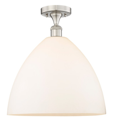 Semi-Flush Mts. Glass Down by Innovations ( 405 | 616-1F-SN-GBD-161 Edison ) 